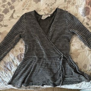 Caution To The Wind Wrap Blouse small